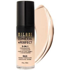 Milani 2-in-1 Concealer + Foundation 30 ml Warm Porcelain/ 0A3