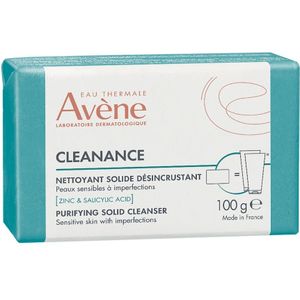 Eau Thermale Avène - Cleanance - Reinigingszeep - 100gr - Voor Vette Huid