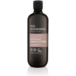 Baylis and Harding Goodness Shower Gel Patchouli, Cedar & Cypress Douchegel 500 ml Heren