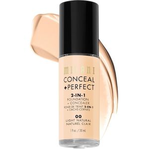 Milani 2-in-1 Concealer + Foundation 30 ml 00 - Light Natural