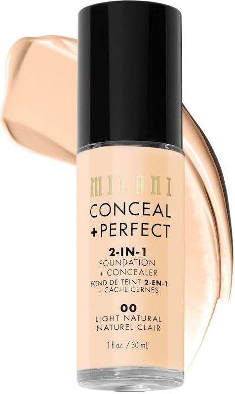 Milani 2-in-1 Concealer + Foundation 30 ml 00 - Light Natural