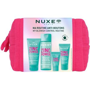 NUXE - Zinc Power - Huidverzorgingsset - 4 Stappen - Voor Gecombineerde en Vette Huid