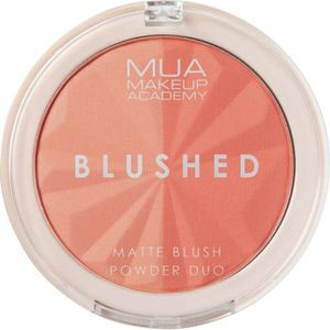 MUA Makeup Academy Matte Blush Powder Duo 8 g PEACHY