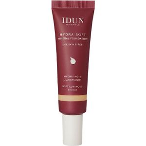IDUN Minerals - Hydra Soft Mineral Foundation - Medium - 30 ml