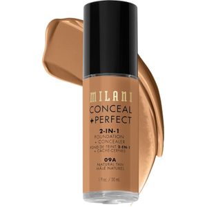 Milani 2-in-1 Concealer + Foundation 30 ml Natural Tan/ 09A