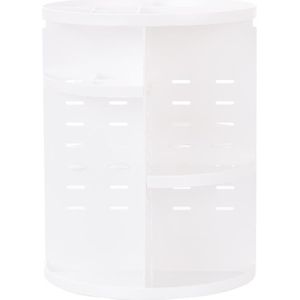 UNIQ Uniq roterende make -uporganisator Make-up tassen Wit