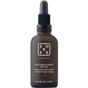 Sober Sun Shield Drops SPF 50 Zonbescherming 30 ml Dames