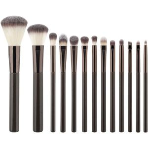 Technique Pro Espresso Makeup Brush Set Penselensets Bruin