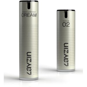 LAYZIN - Age Defy DUO - Retinol - SPF 30 - Huidverjonging - Stimuleert Collageen Productie
