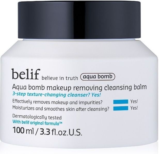 belif - Aqua Bomb - Reinigingsbalsem - 100 ml - Make-up Verwijderaar met Hydraterende Werking