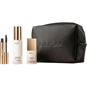 Meroda - Travel Kit - Luxe Mini-set - Changing Foundation - Gilded Lashes Mascara - Final Touch Setting Spray