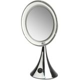 Gérard Brinard verlichte make up spiegel LED spiegel incl. batterij - 5x vergroting - Ø20cm spiegels