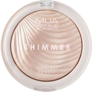 MUA Makeup Academy - Shimmer Compacte Poeder Highlighter - Tint Oyster Silk - 8 g