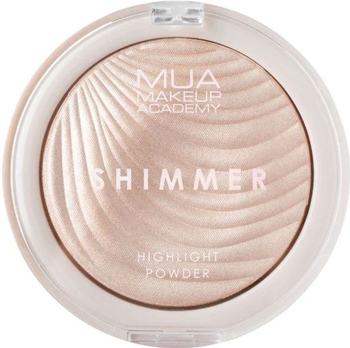 MUA Makeup Academy - Shimmer Compacte Poeder Highlighter - Tint Oyster Silk - 8 g