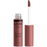 NYX Professional Makeup Wedding Buttergloss Lipgloss 8 ml Nr. 47 - Spiked Toffee