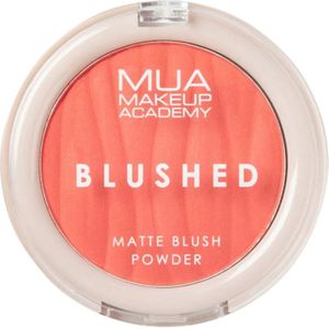 MUA Makeup Academy - Blushed Powder Blusher - Poeder Blush - Tint Misty Rose - 5 gr