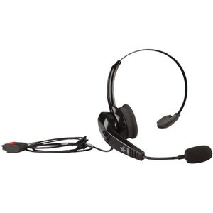 Zebra HS3100 Rugged Bluetooth headset met behind-the-neck headband (links). Incl. HS3100 boom module en HSX100 BTN-L headband module