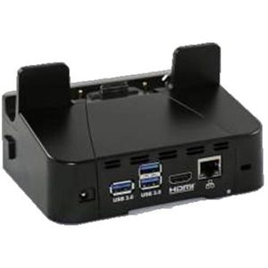 Zebra oplaad/communicatie station, 3x USB 3.0, 1x ethernet, 1x HDMI, apart bestellen: voeding, DC kabel en netsnoer, voor de ET5X