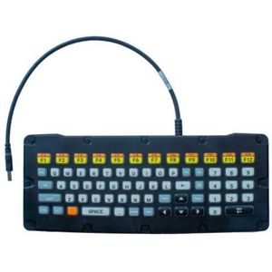 Zebra VC USB keyboard, Qwerty, incl. USB type a kabel