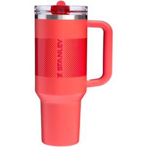Quencher� ProTour Flip Straw Tumbler | 1.18L | Hot Coral Fade | Stanley 1913