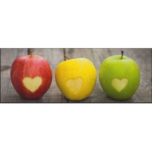 Küchenteppich Apfel 4372