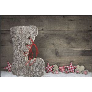 Fussmatte Stiefel Weihnachten 4332