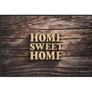 Fussmatte Home Sweet Home Holz 4248