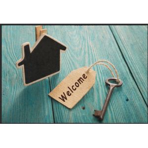 Fussmatte Welcome Haus 4573