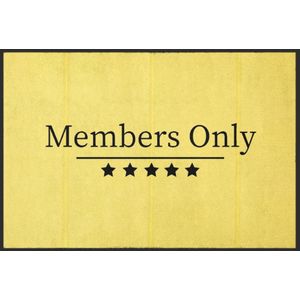 Fussmatte Members only 10490