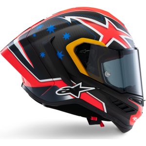 Alpinestars Supertech R10 Miller LE Helme Carbon Red Matt