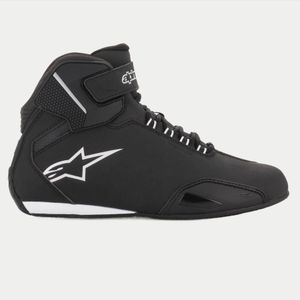 Alpinestars Wasserdichte Stella Sektor-Schuhe Für Damen Black Silver, Größe: 10