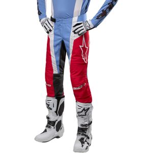 Alpinestars 2024 Techstar Ocuri Hose Light Blue Mars Red White, Größe: 36
