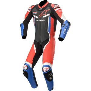 Alpinestars Honda GP Pro V2 Anzug Tech-Air® Compatible - 1-Teiliger Black Red Blue, Größe: 58