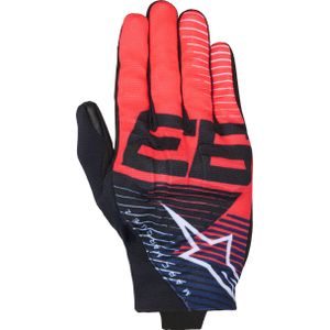 Alpinestars MM93 Reef V2 Handschuhe Black Red Fluo Blue Navy White