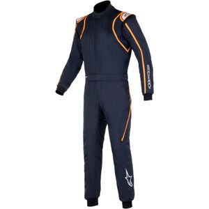 Alpinestars GP Race V2 Anzug Black White Orange Fluo, Größe: 64