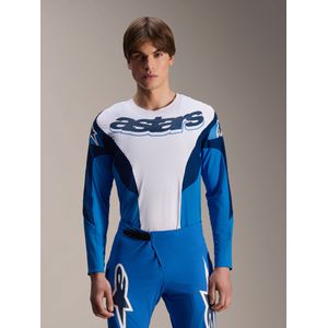 Alpinestars A-Supra Melt Trikot - Lange Ärmel Blue