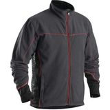 Blaklader Microfleecevest 4995-1010 - Donkergrijs/Rood - S