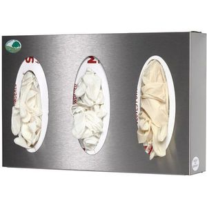 Tissue wandhouder rvs voor doos  tissue/handschoen
