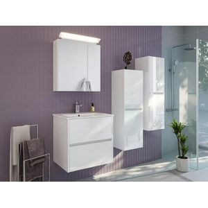 Badmeubelset Novelty 60 cm Wit Voordeelset Deluxe
