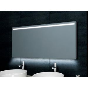 Spiegel met dimbare LED verlichting 140 x 60 cm incl. verwarming