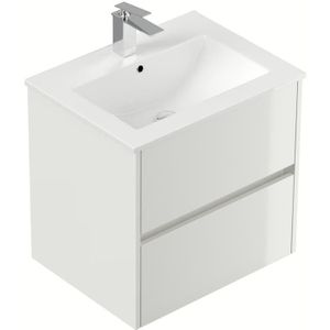 Badmeubel Novelty 60 cm Wit Badmeubelset