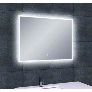 Badkamerspiegel Quatro LED - 80x60 cm