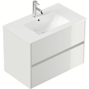 Badmeubel Novelty 80 cm Wit Badmeubelset