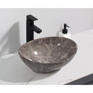 Waskom Vienna 41 x 33 cm Shiny Grey Marble