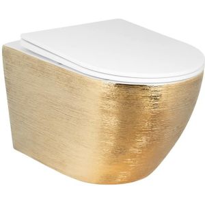Waskom Duo Black Gold Keramiek 36 x 36 cm