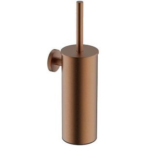 Wiesbaden Toiletborstel met Houder Alonzo Brons/Koper Geborsteld