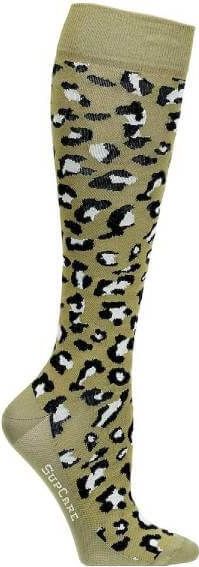 Supcare Compressiekousen Green Leopard