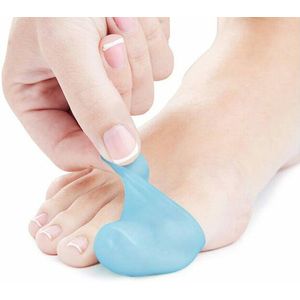 NatraCure - Gel Teenkap - Blauw - Set van 6 Stuks - Hydrateert en Verzacht de Huid