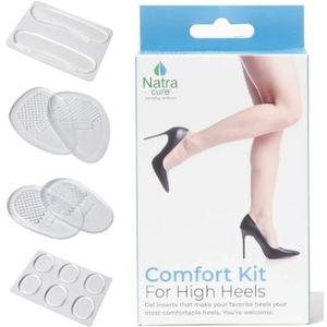 NatraCure comfort kit voor hoge hakken - vermindert druk - voorkomt blaren - beschermt hiel en voet