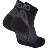 OS1st - FS4 - Korte Compressiekousen - Grijs - Merinowol - Hielspoor